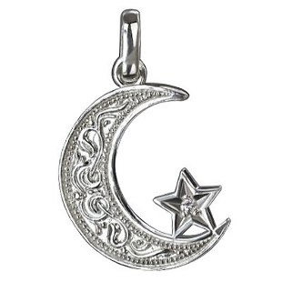muzułmańscy amulety na szczęście półksiężyc